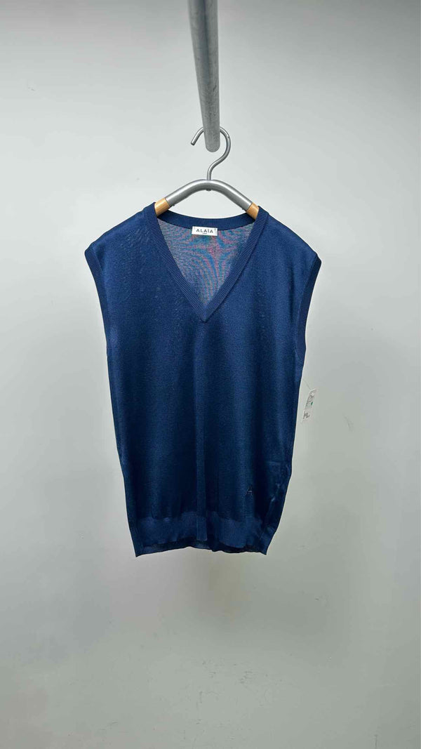Alaia V-neck Knit Vest