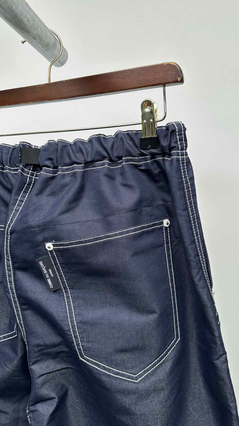 Comme Des Garcons Homme Stitching Buggy Jeans