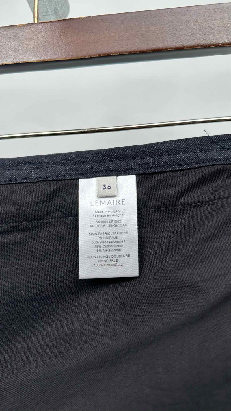 Lemaire Drawstring Back-slit Skirt