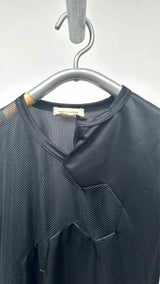 Comme Des Garcons Mesh Soccer Ball Hybrid T-shirt