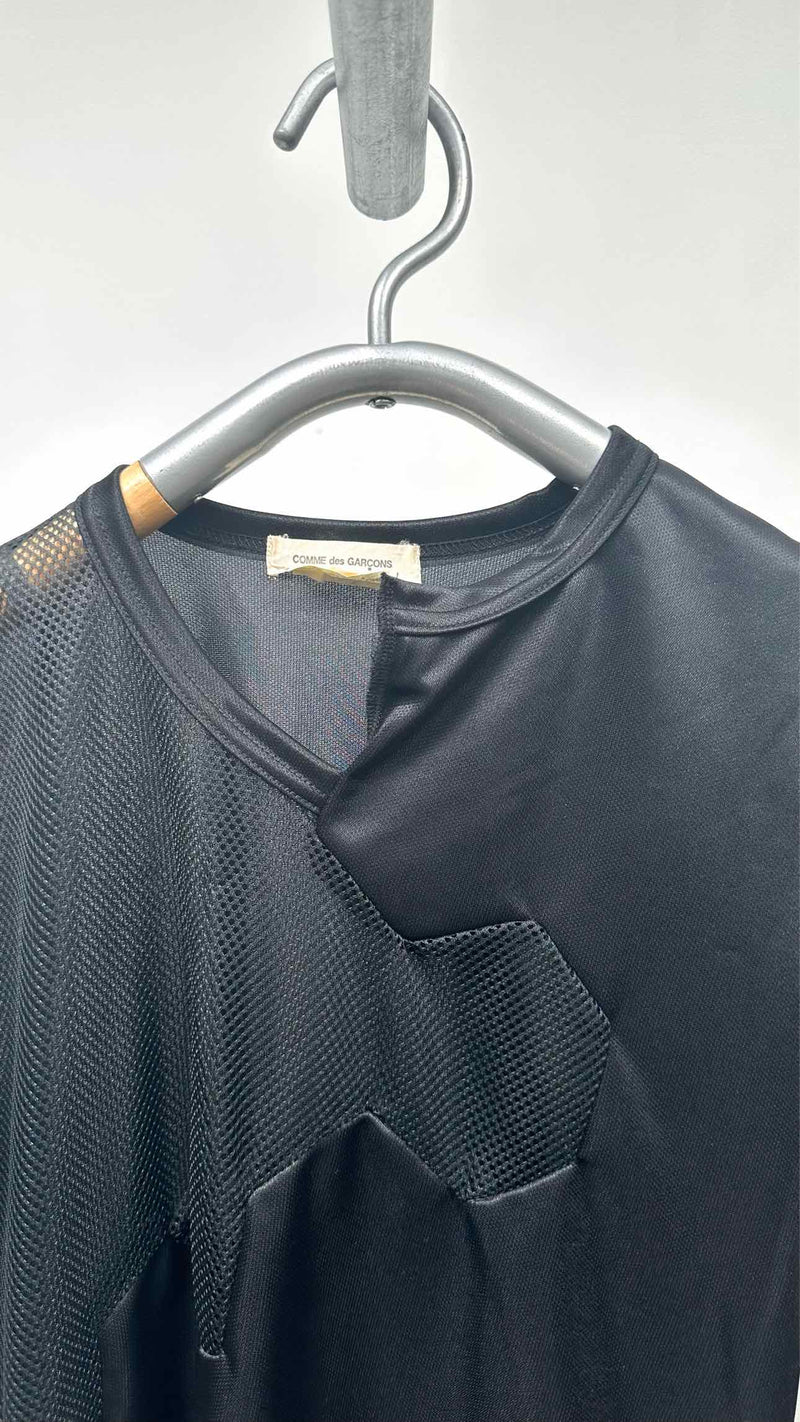 Comme Des Garcons Mesh Soccer Ball Hybrid T-shirt