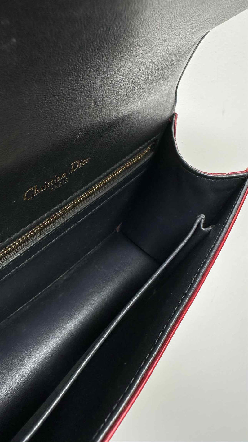 Christian Dior Metalic Chain Crossbody Bag