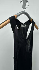 Jil Sander N/S Rib-knit Slit Dress