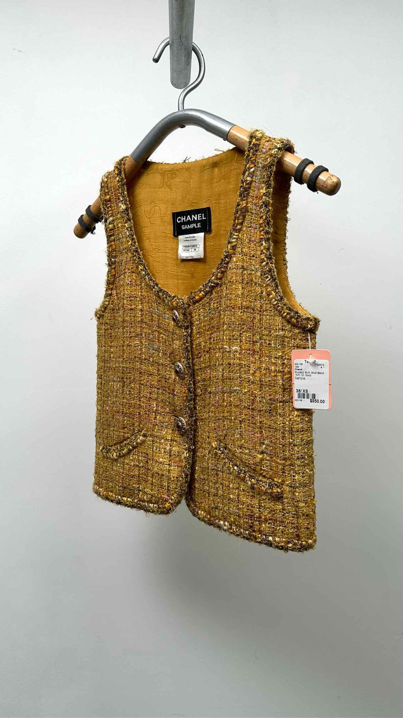 Chanel Tweed Vest