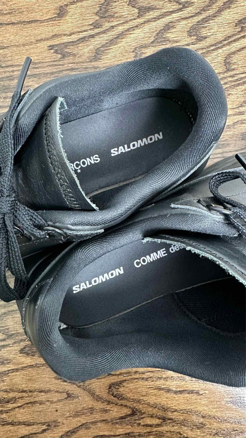 Comme Des Garçons X Salomon SR811 Leather Platform Sneakers