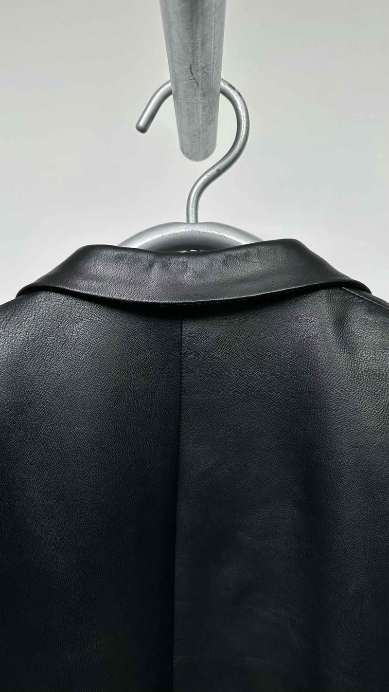 R13 Oversized Leather Jacket