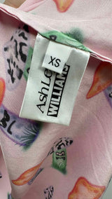 Ashley Williams Mushroom Printed Skirt