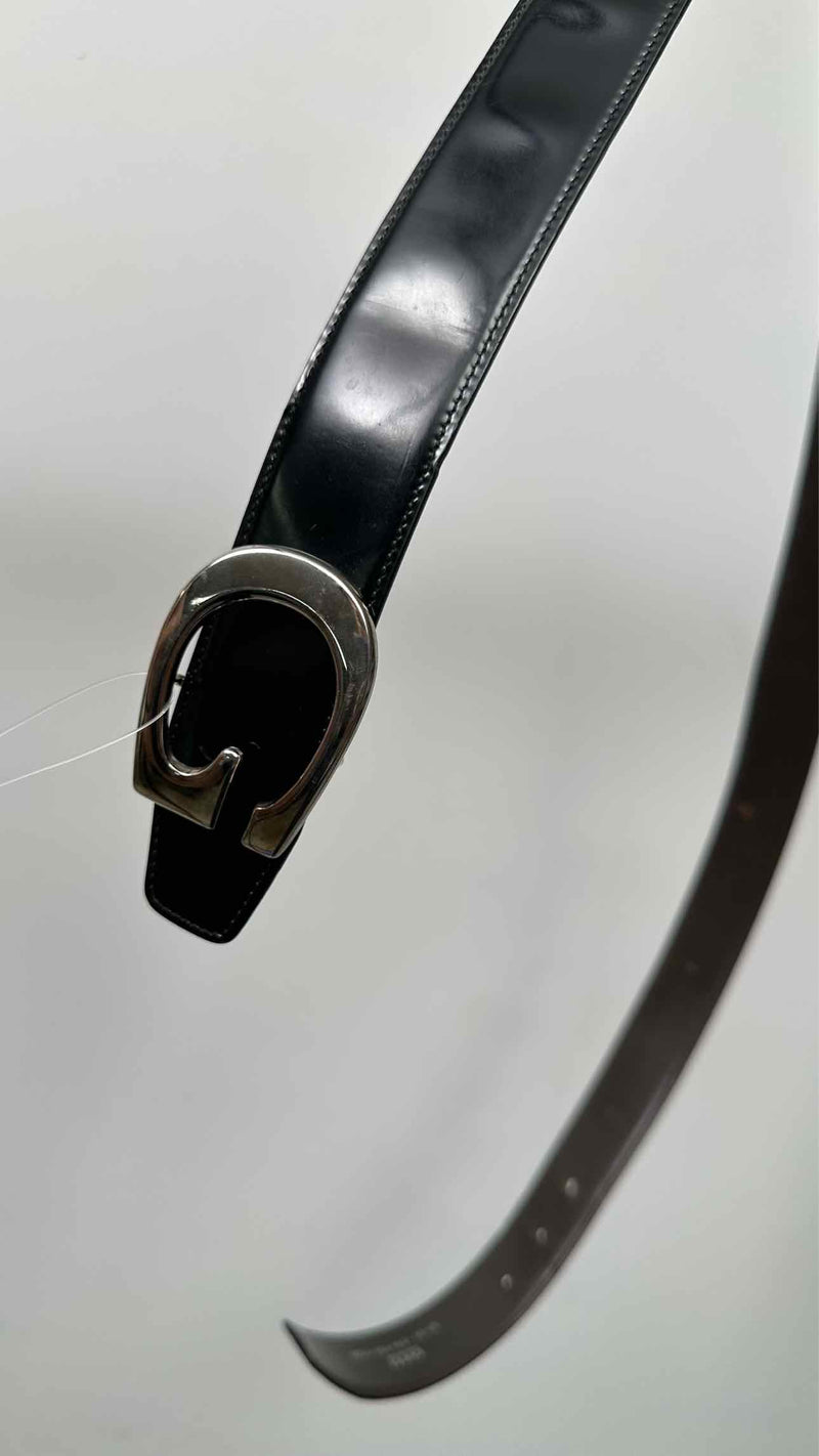 Gucci Badge Buckled Belt