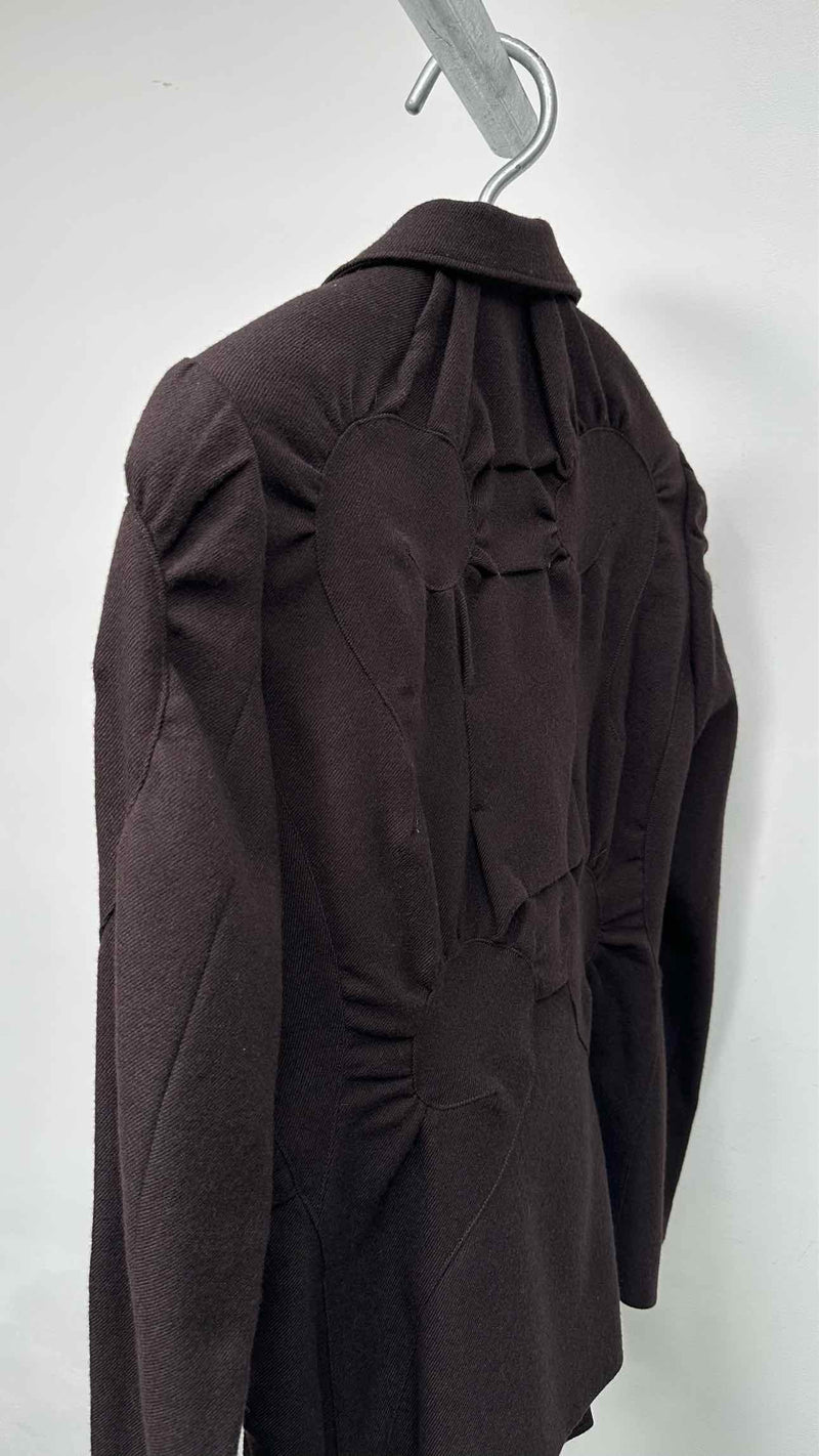 Issey Miyake Gathered Detailed Jacket