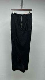 Rick Owens Long Silk Skirt