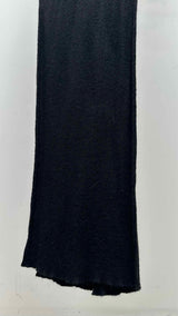 Rick Owens N/S Asymmetrical Rib Knit Long Dress