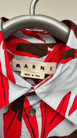 Marni Leaf Printed Shirt