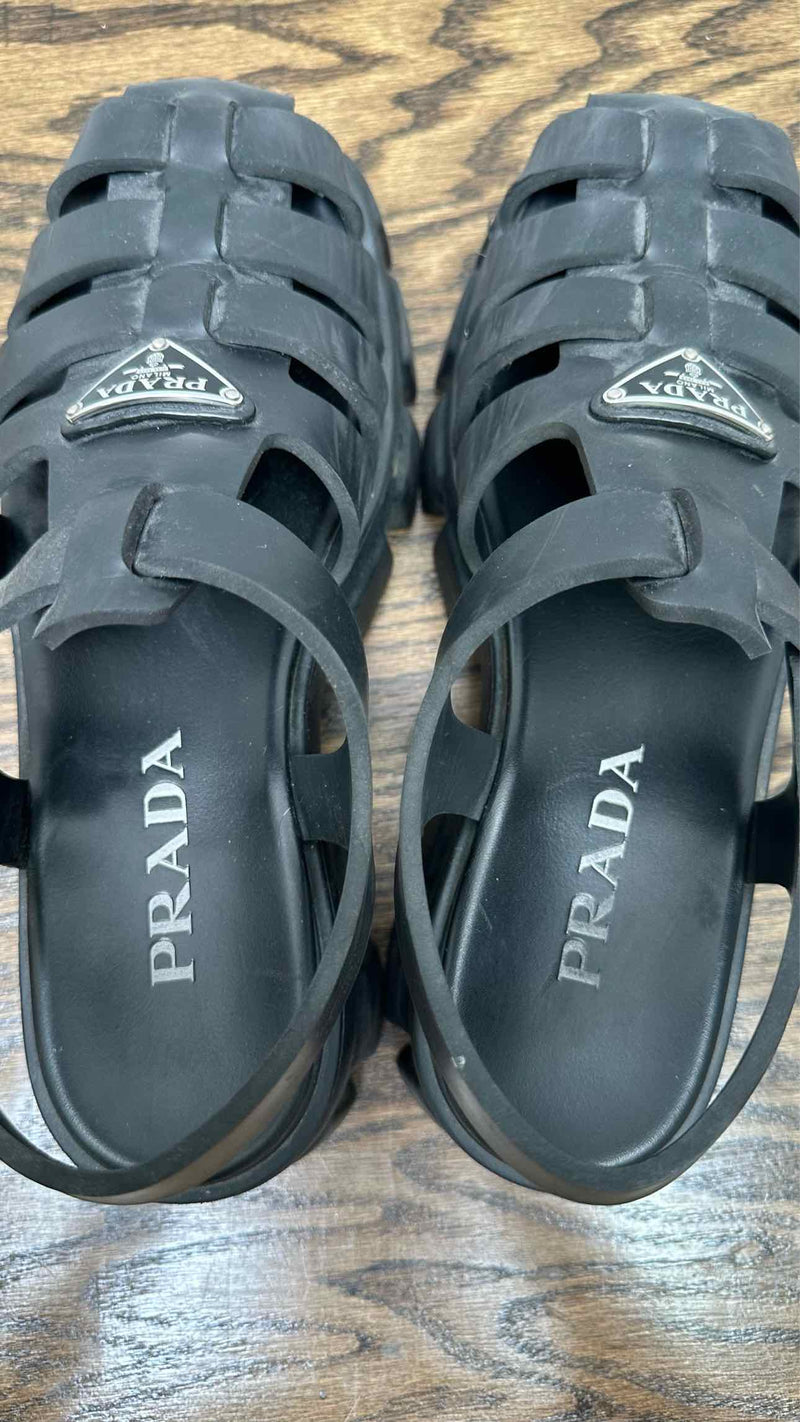 PRADA Monolith Rubber Sandals