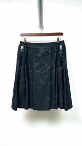 Takahiromiyashita The Soloist X Disney Mickey Mouse Side-Taped Pleated Skirt