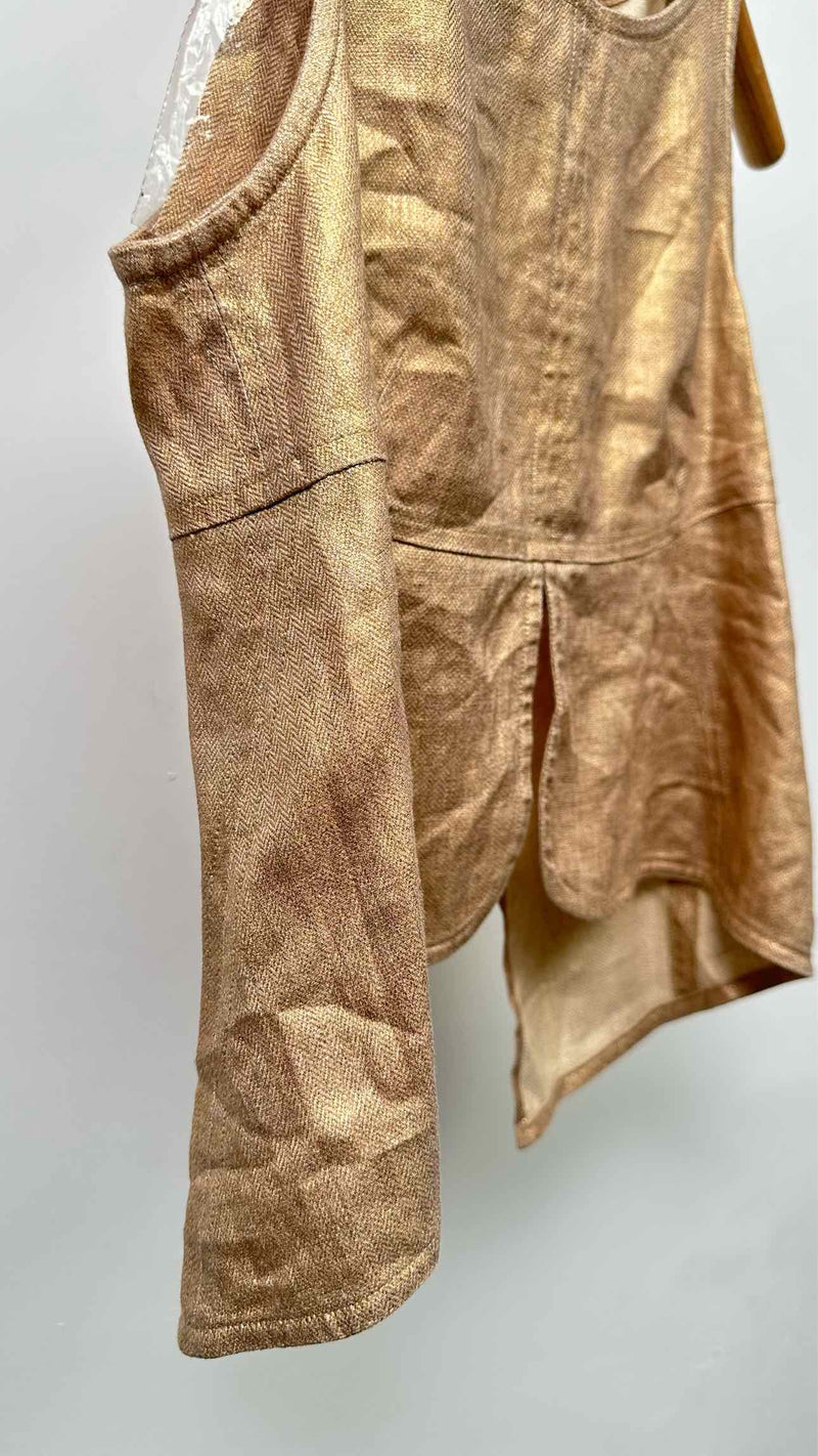 Chanel N/S Waxed Top