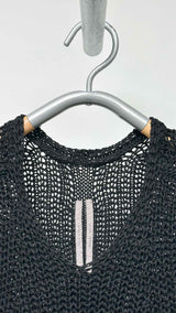Rick Owens Oversized Loose-Knit Sweater
