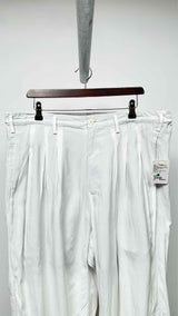 Yohji Yamamoto Pour Homme Cropped Wide Easy Pants