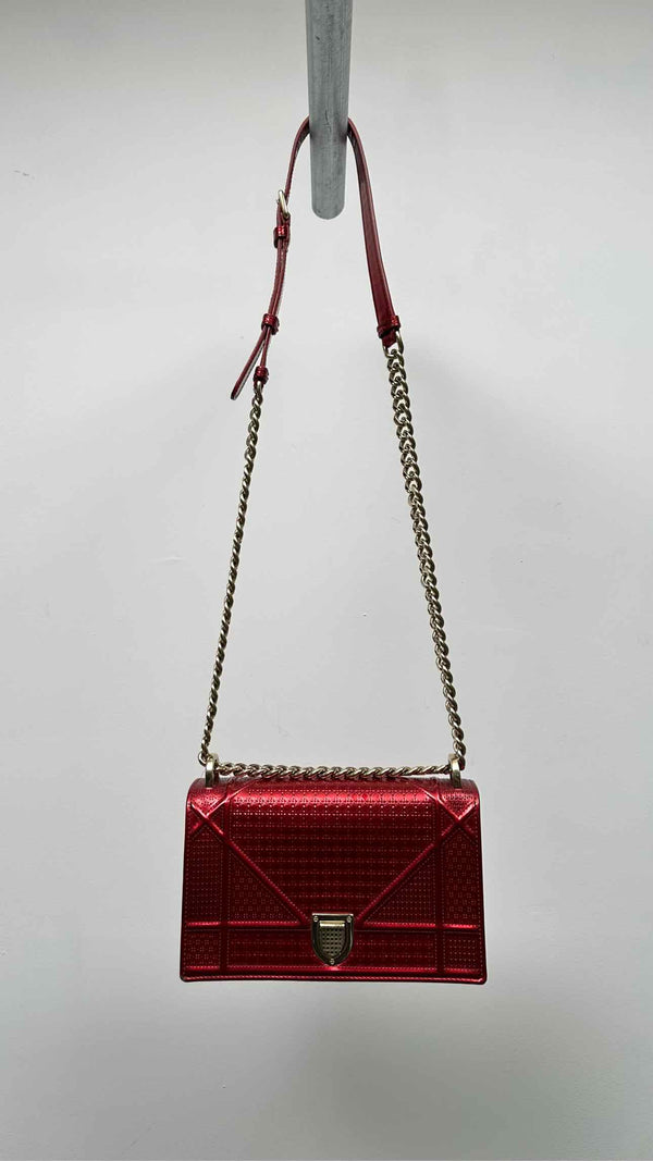 Christian Dior Metalic Chain Crossbody Bag