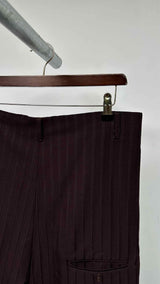 Jean Paul Gaultier High-waisted Stripe Wide Pants