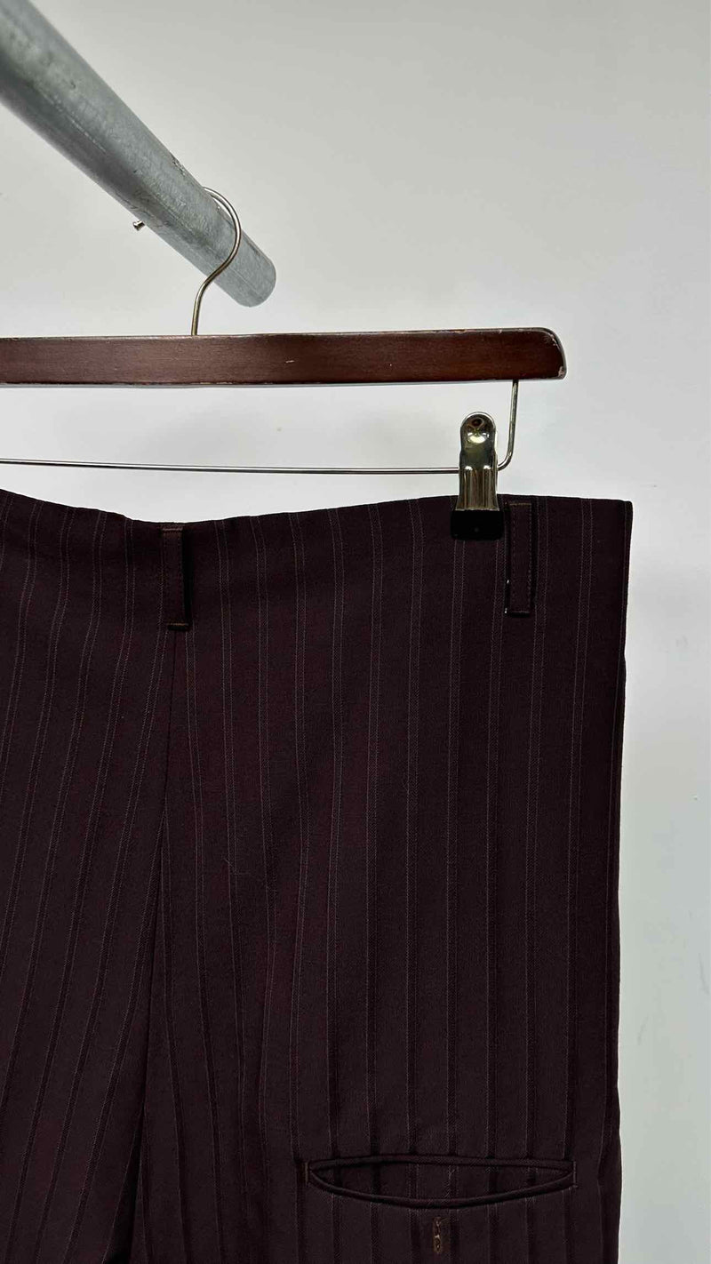 Jean Paul Gaultier High-waisted Stripe Wide Pants