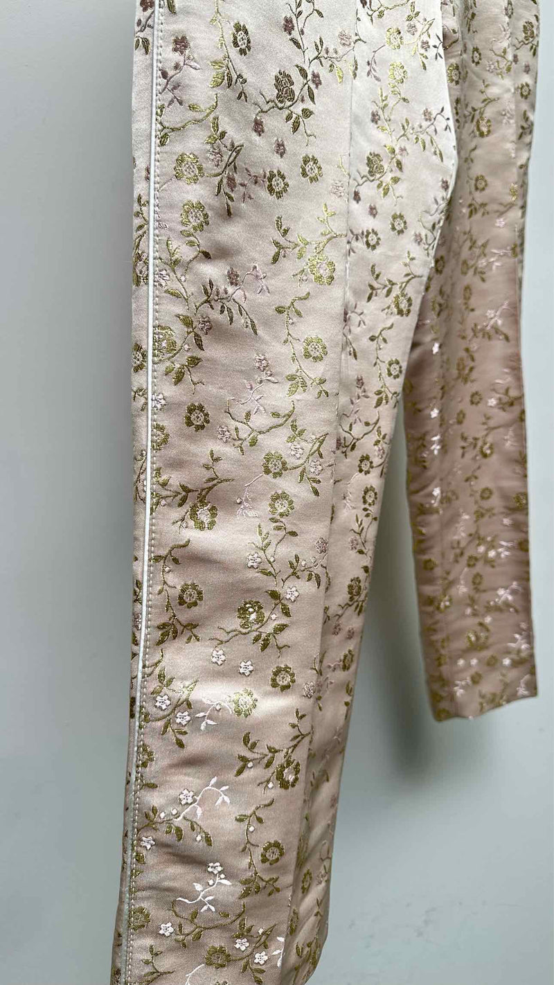 Marni Floral Jacquard Cropped Pants