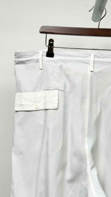 Yohji Yamamoto Pour Homme Cropped Wide Easy Pants