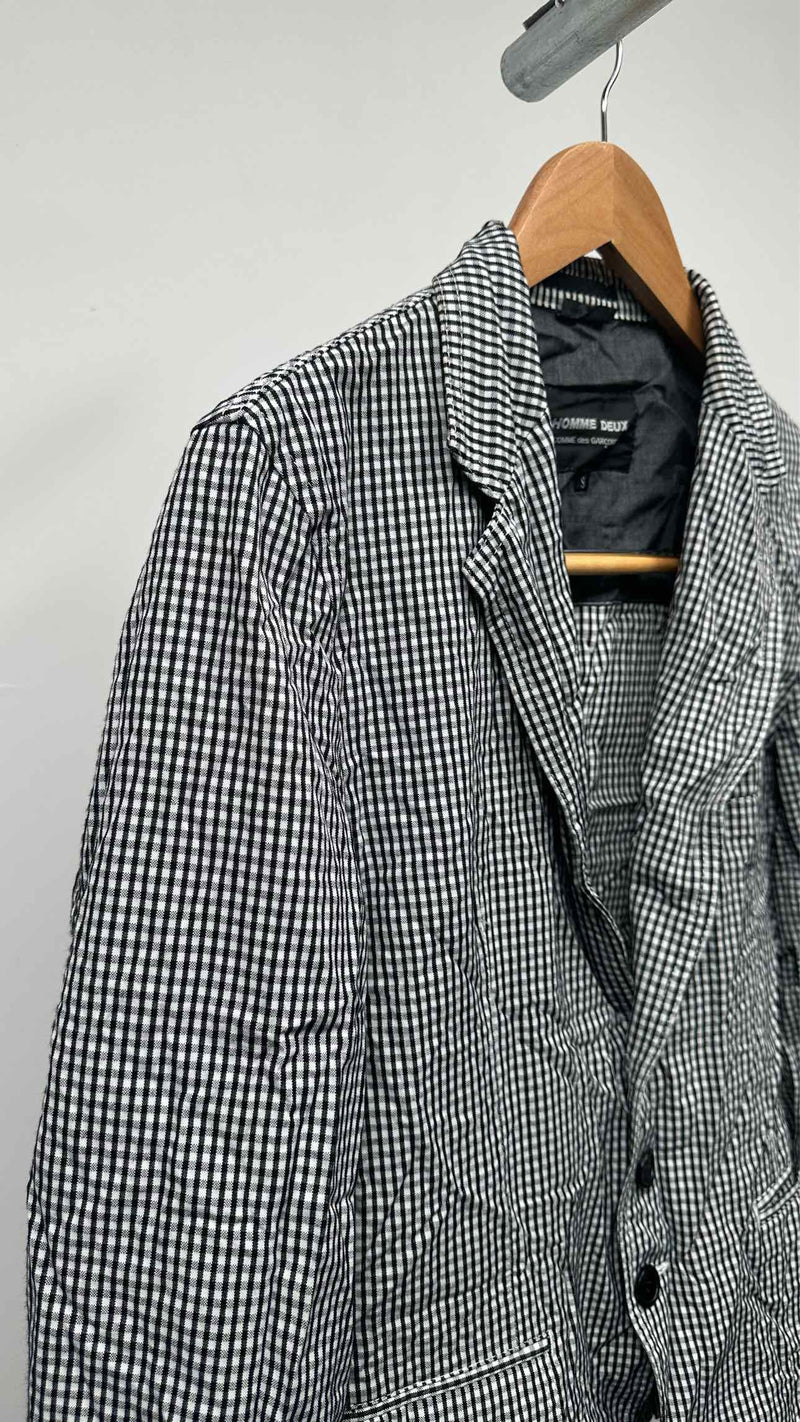 Comme Des Garçons Homme Deux Check Suits