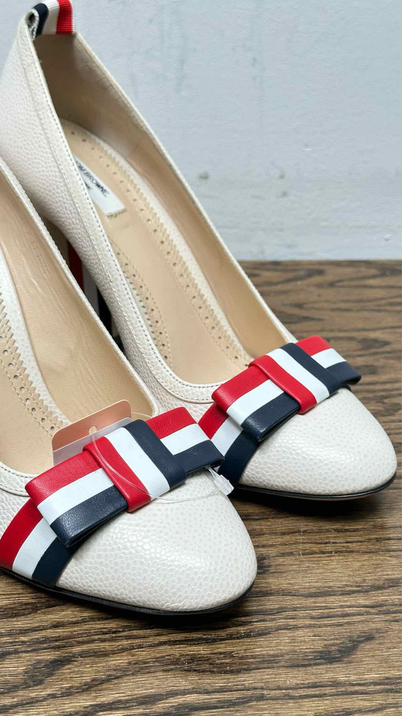 Thom Browne Bow-Leather Heels