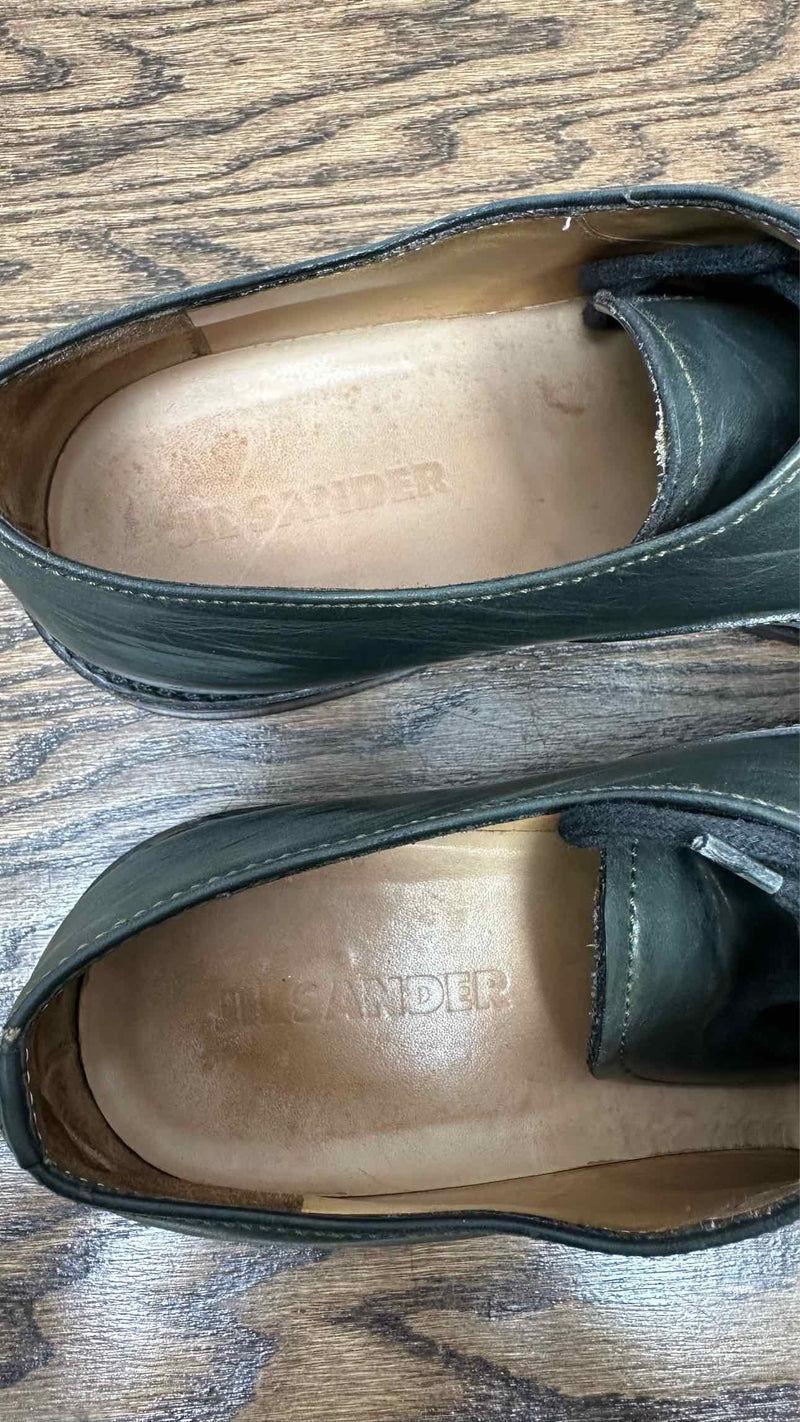Jil Sander Derby Penny Loafers