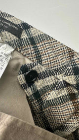 Comme Des Garcons Homme Plus Check Wool Suits