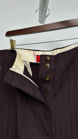 Jean Paul Gaultier High-waisted Stripe Wide Pants