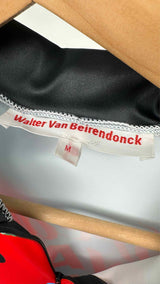 Walter Van Beirendonck L/S Printed Biker Top