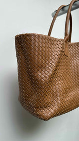 Bottega Veneta Intrecciato Cabat Tote Bag