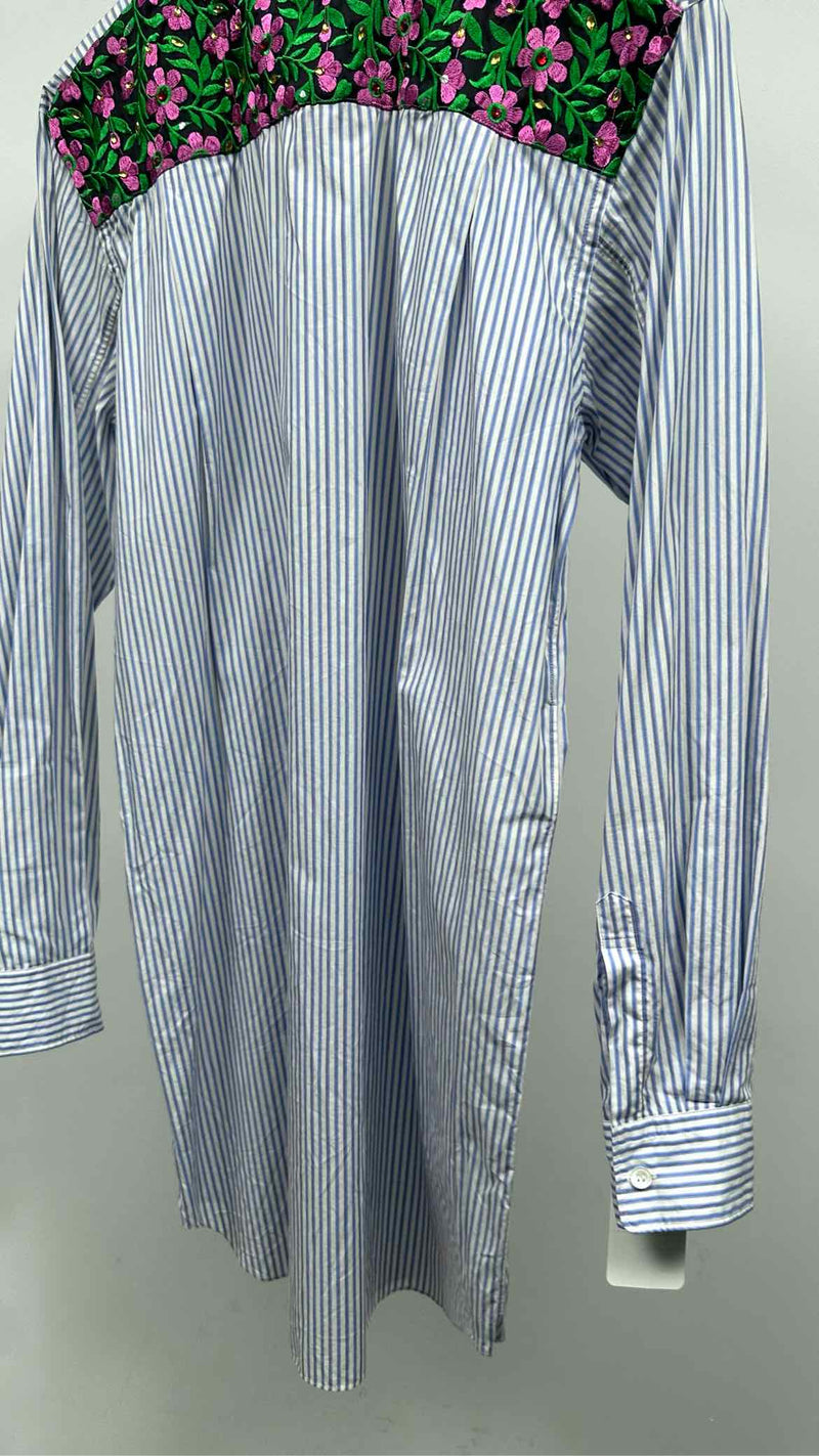 Comme Des Garçons Homme Plus Backwords Stripe Long Shirt