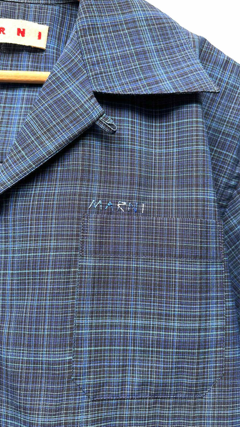 Marni S/S Plaid Shirt