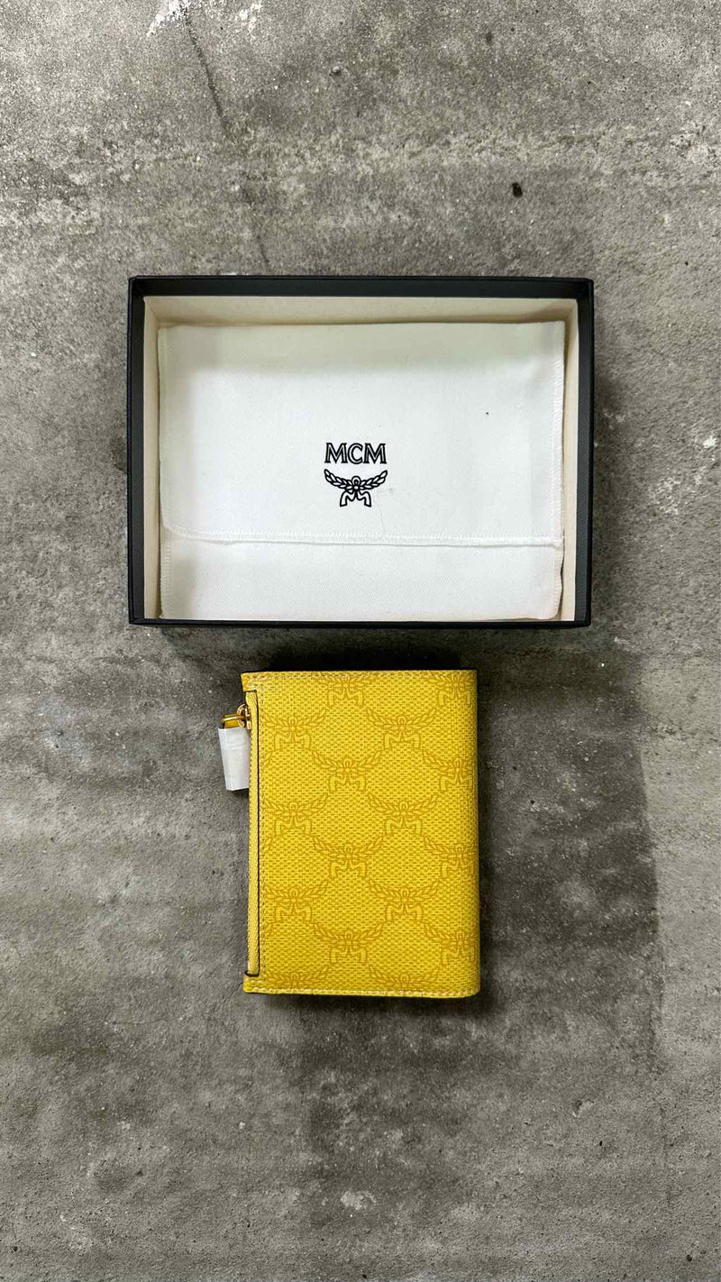 MCM Leather Logo Wallet