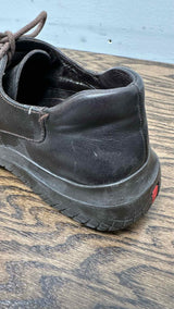 PRADA Sport Leather Square Sneakers