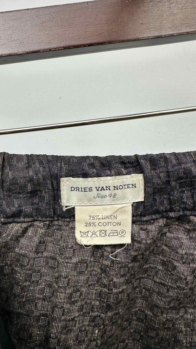 Dries Van Noten Geometric Easy Pants
