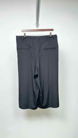 Yohji Yamamoto Pour Homme Cropped Wide Easy Pants