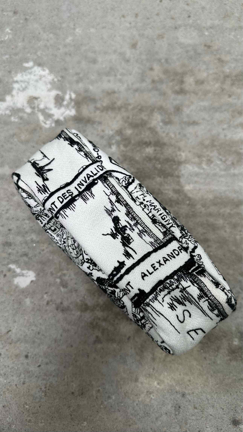 Dior Embroidered Logo Cosmetic Bag