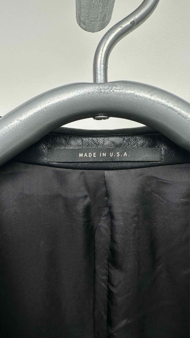 R13 Oversized Leather Jacket
