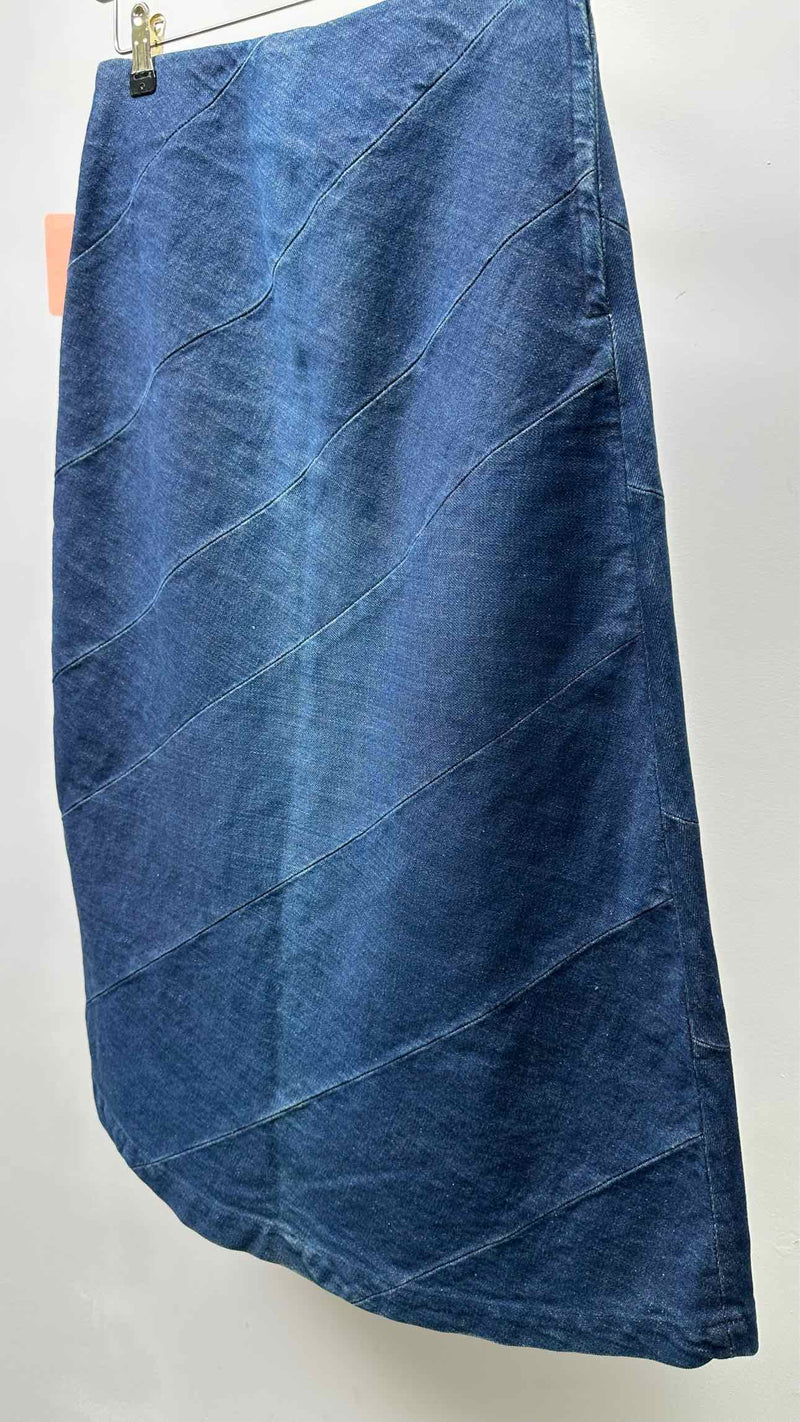 Junya Watanabe Twist-Seam Denim Skirt
