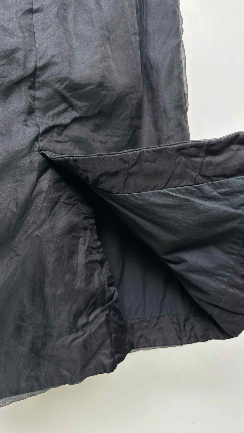 Paul Harnden Mesh-layered Skirt