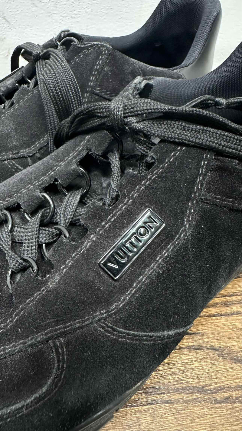 Louis Vuitton LV Trainer Suede Sneakers