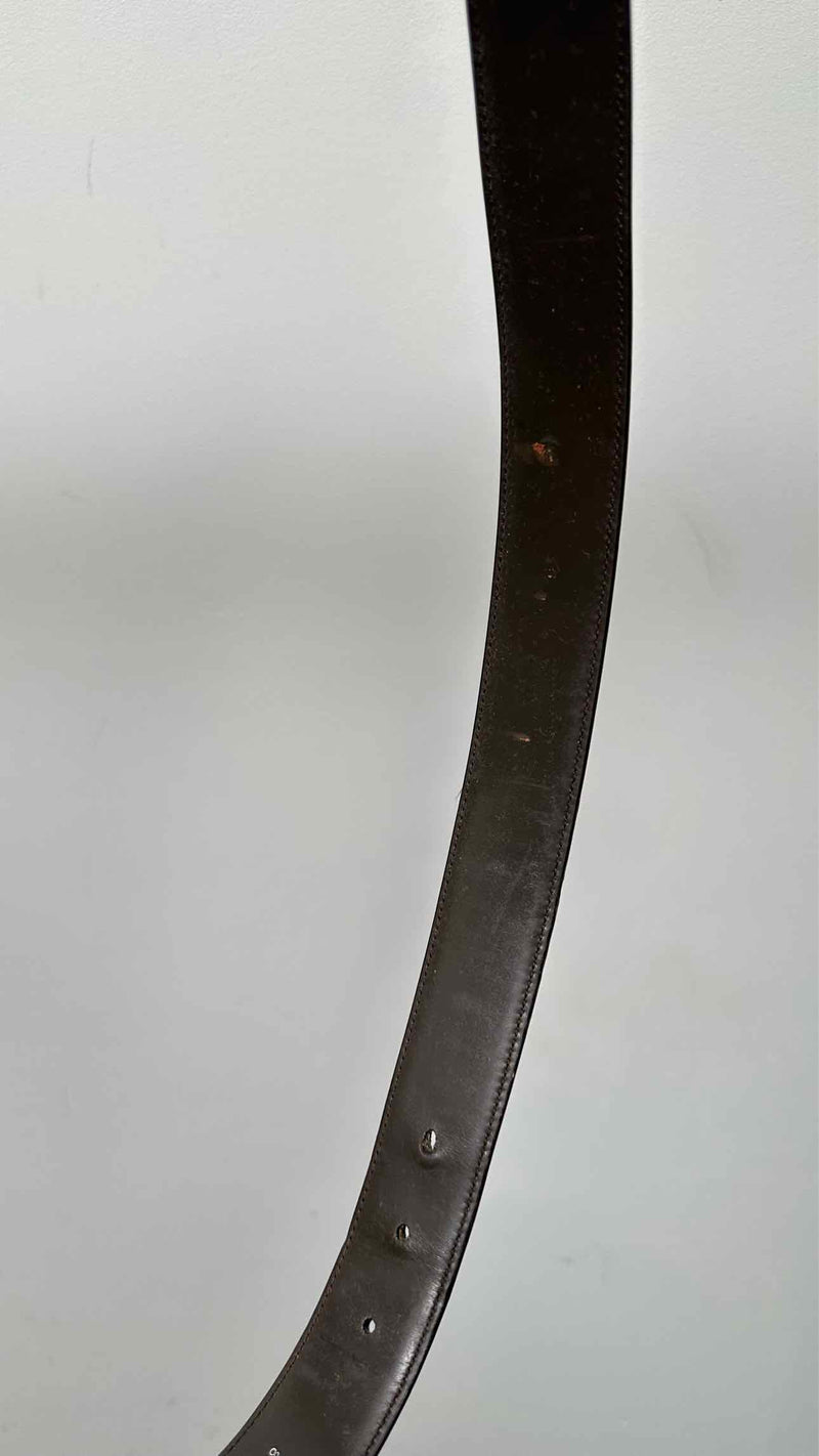 Gucci Badge Buckled Belt