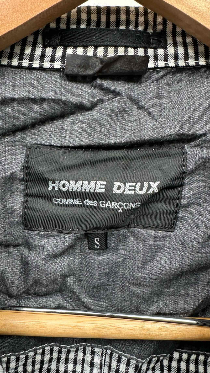 Comme Des Garçons Homme Deux Check Suits