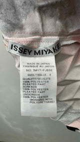 Issey Miyake S/S Asymmetrical Geometric Strech Pleats Top