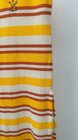 Miu Miu N/S Border Long Dress