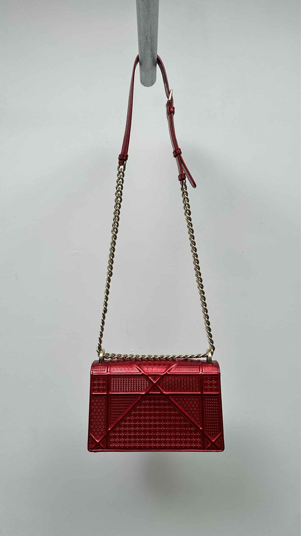 Christian Dior Metalic Chain Crossbody Bag