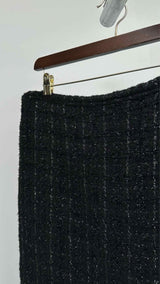 Junya Watanabe MAN Tweed Row-end Pleated Skirt
